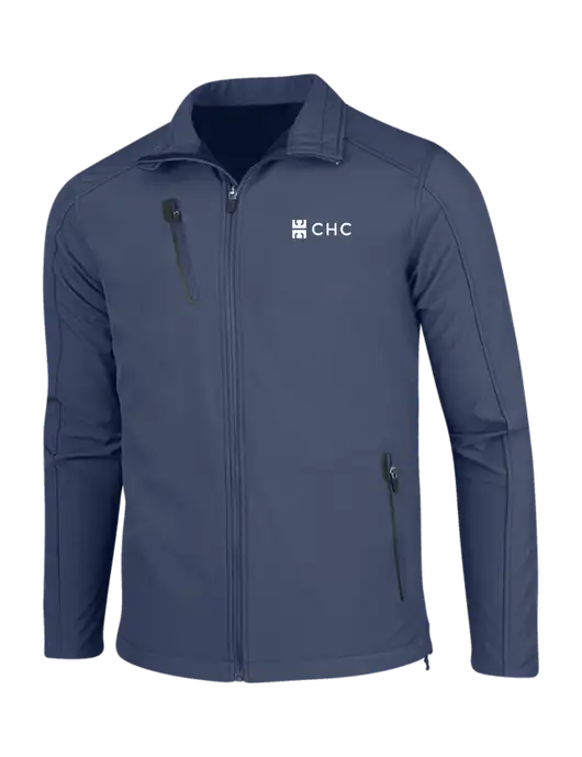Navy Welded Softshell Jacket w/CHC Logo