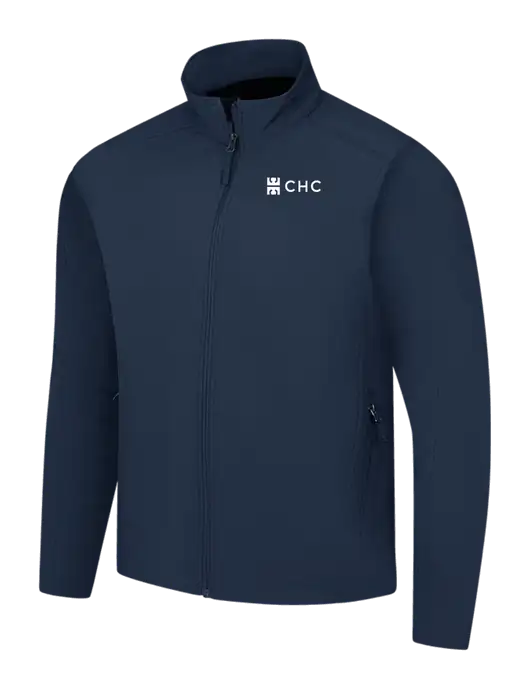 Navy Core Soft Shell Jacket w/CHC Logo
