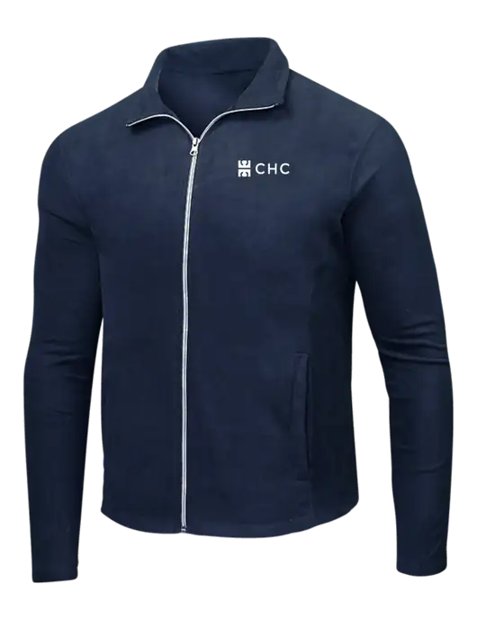 Navy Microfleece Jacket w/CHC Logo