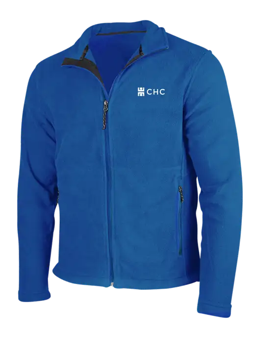 Dark Royal Fleece Jacket w/CHC Logo