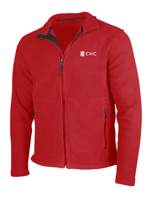 Red Fleece Jacket w/CHC Logo