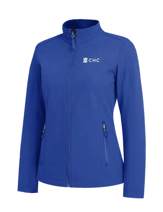 Dark Royal Womens Core Soft Shell Jacket w/CHC Logo