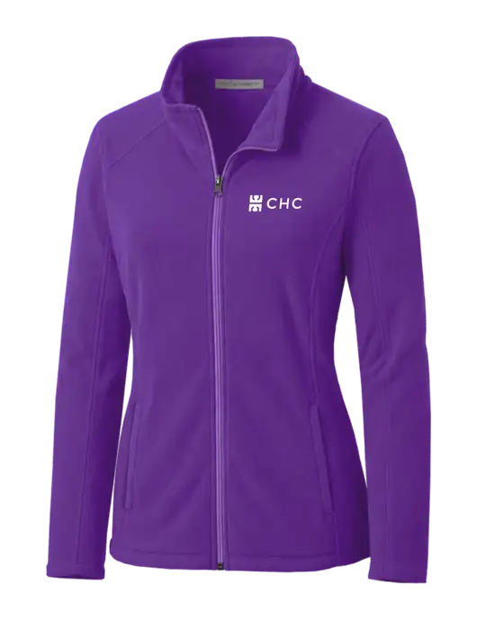 Light Purple Womens Microfleece Jacket w/CHC Logo