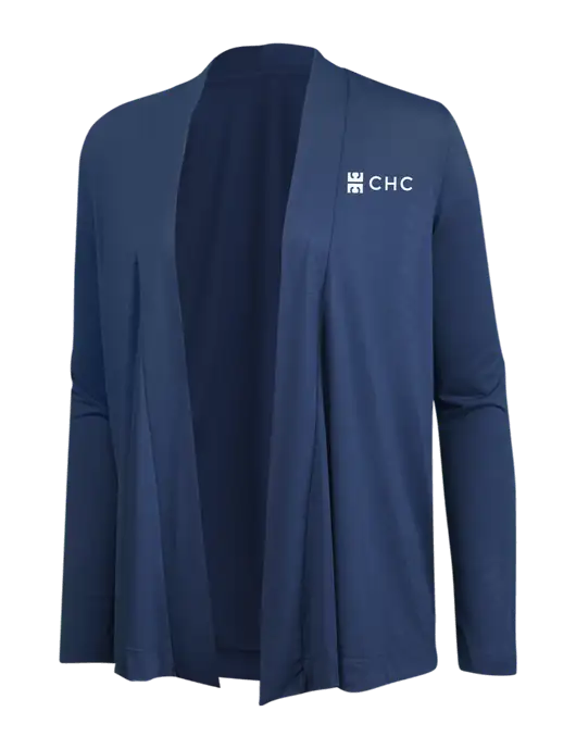 Dusty  Blue Womens Concept Cardigan w/CHC Logo