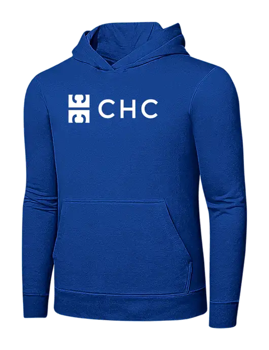 True Royal 7.8 oz Ring Spun Hooded Sweatshirt w/CHC Logo