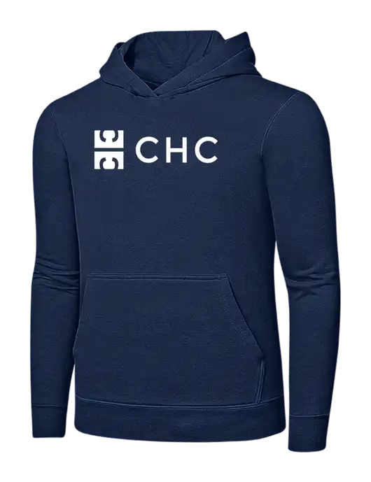 Navy 7.8 oz Ring Spun Hooded Sweatshirt w/CHC Logo