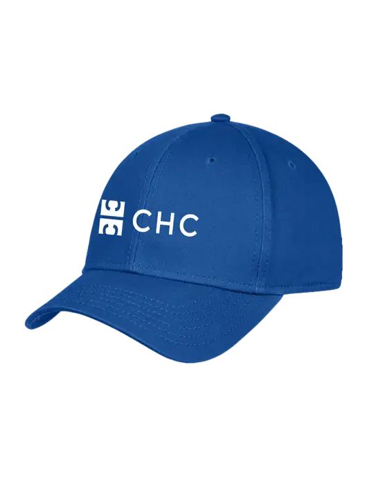 Royal Structured Cap Hook & Loop w/CHC Logo