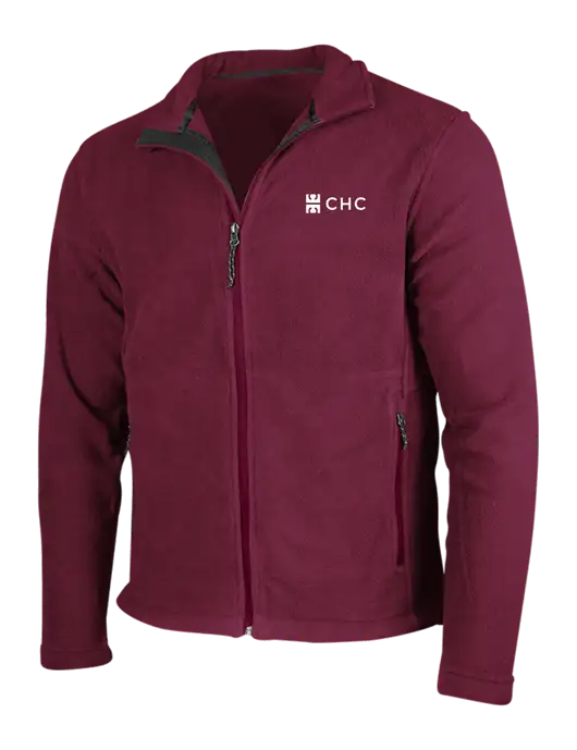 Maroon Fleece Jacket w/CHC Logo