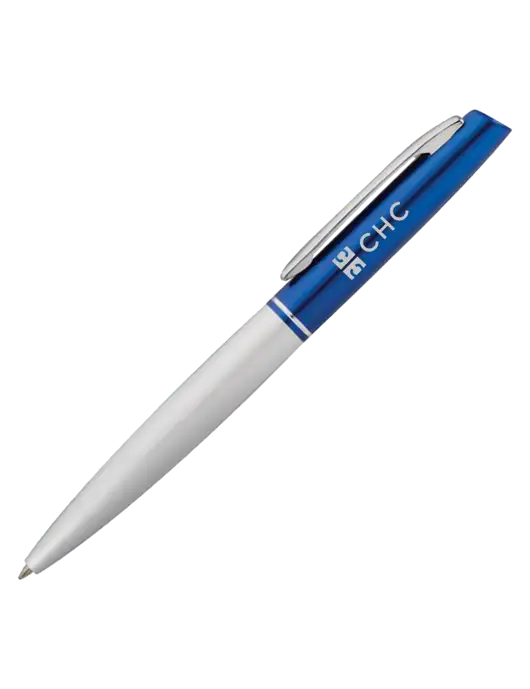 Hamlin Blue Ballpoint - Blue Ink w/CHC Logo
