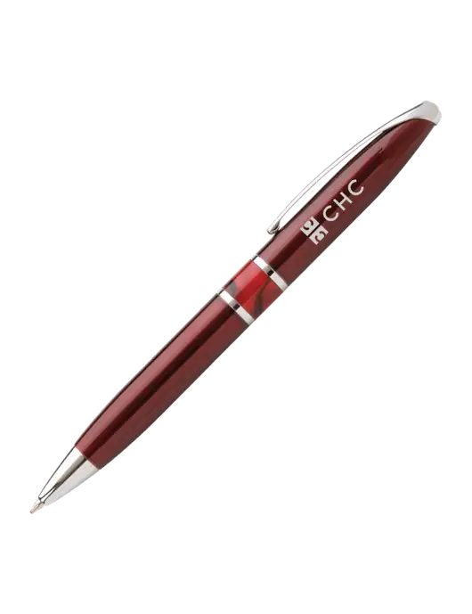 Illusion Dark Cardinal Pen - Black Ink w/CHC Logo