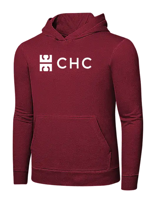 Dark Cardinal 7.8 oz Pullover Hooded Sweatshirt w/CHC Logo