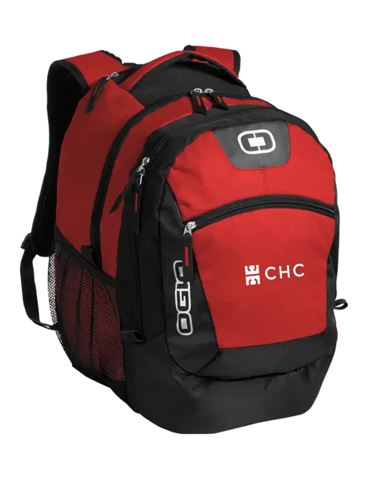 OGIO Red Rogue Pack
 w/CHC Logo