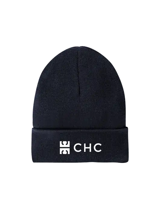 Recycled True Navy Beanie w/CHC Logo