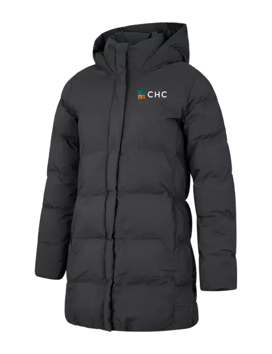 Mercer+Mettle Womens Dark Grey Puffy Parka  w/CHC Logo