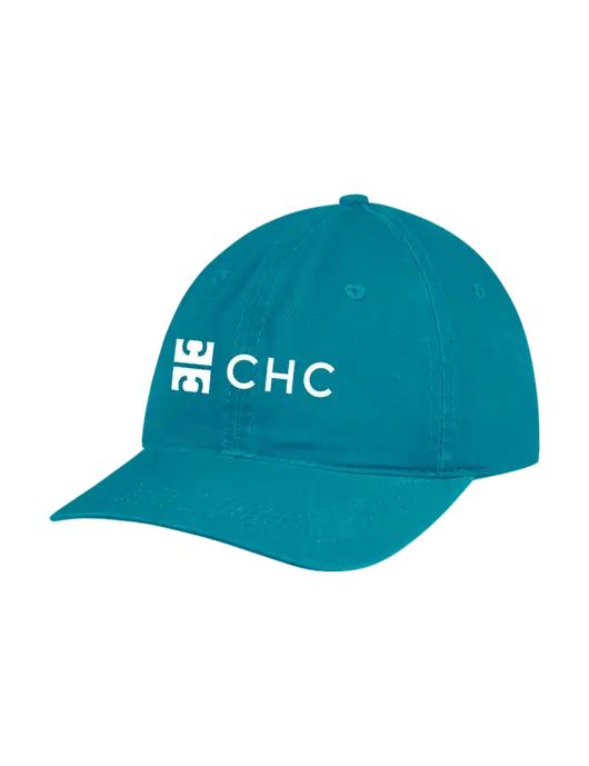 Garment Washed Unstructured Twill Sapphire Cap w/CHC Logo