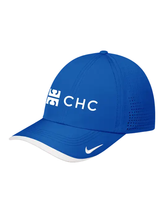 Nike Royal/White Dri-FIT Perforated Performance Cap w/CHC Logo