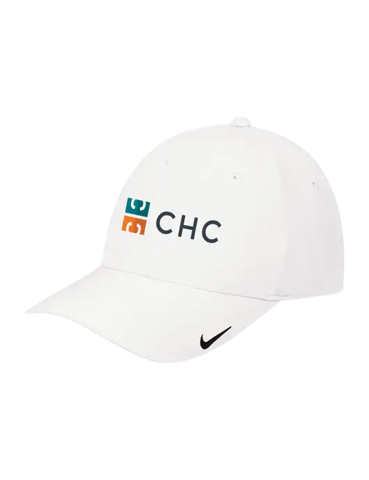 Nike White Dri-FIT Legacy Cap w/CHC Logo