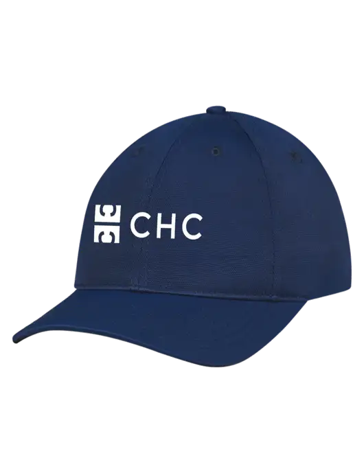 Navy Nylon Twill Performance Cap w/CHC Logo