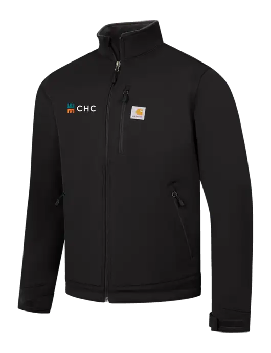 Carhartt Black Crowley Soft Shell Jacket w/CHC Logo