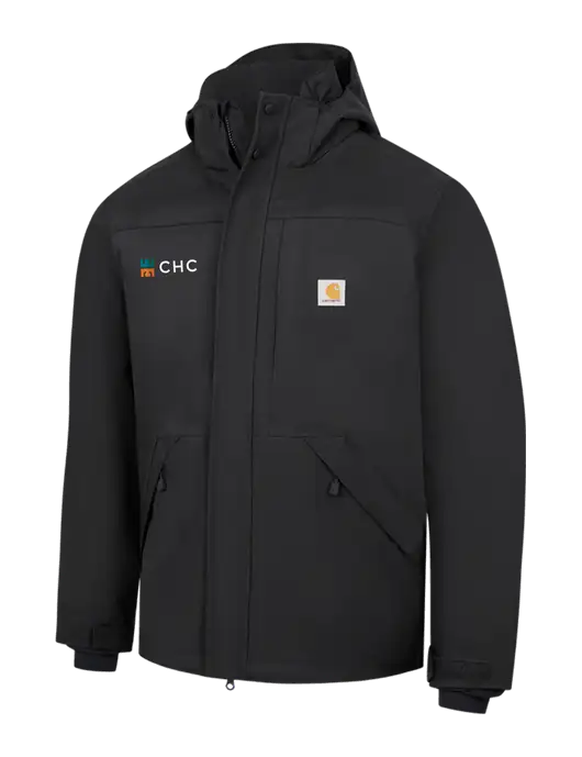 Carhartt Black Storm Defender Shoreline Jacket w/CHC Logo