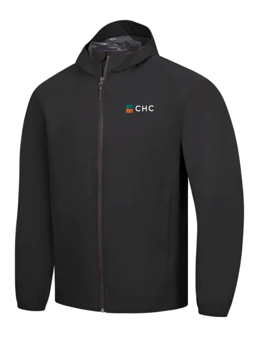 Black Essential Rain Jacket w/CHC Logo
