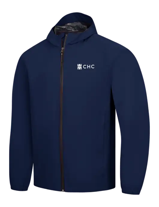 Navy Essential Rain Jacket w/CHC Logo
