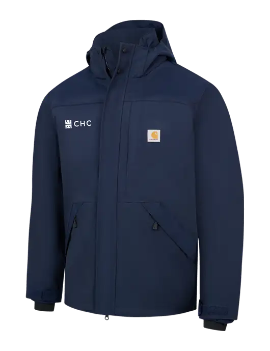 Carhartt Navy Storm Defender Shoreline Jacket w/CHC Logo