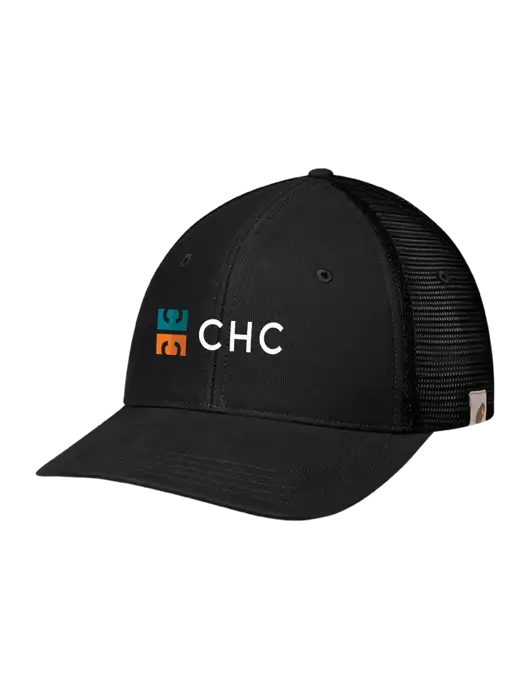 Carhartt Black Canvas Trucker Cap w/CHC Logo
