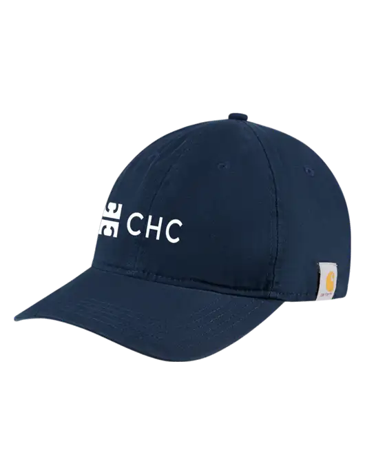 Carhartt Navy Cotton Canvas Cap w/CHC Logo