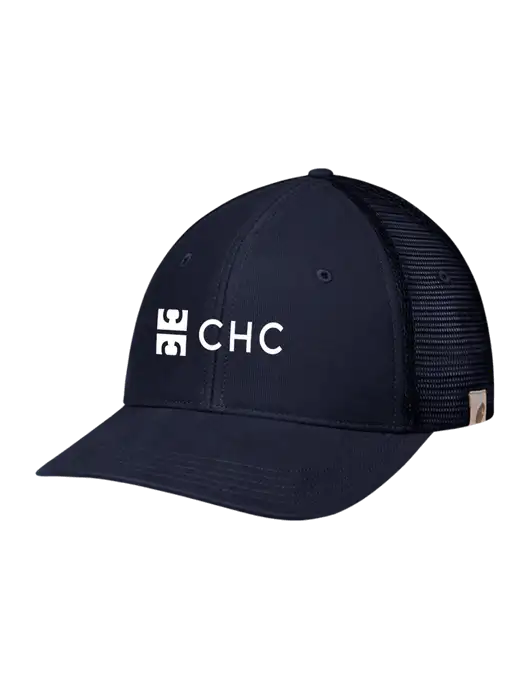 Carhartt Navy Canvas Trucker Cap w/CHC Logo
