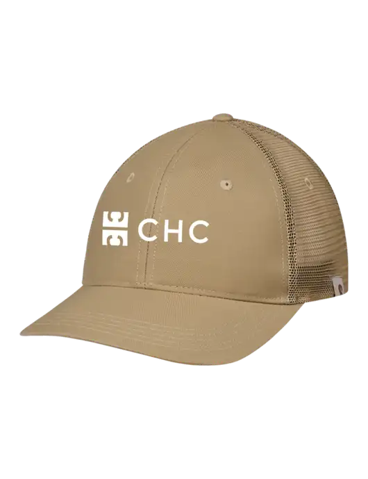 Carhartt Dark Tan Trucker Rugged Pro Series Cap w/CHC Logo