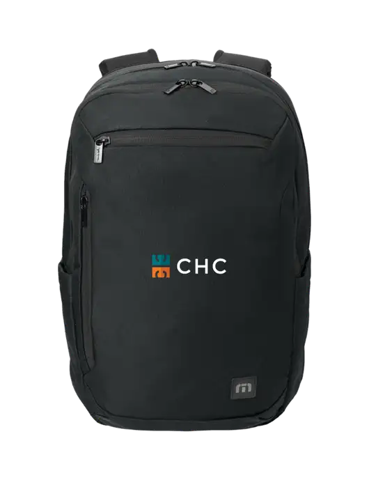 TravisMathew Black Duration Backpack w/CHC Logo