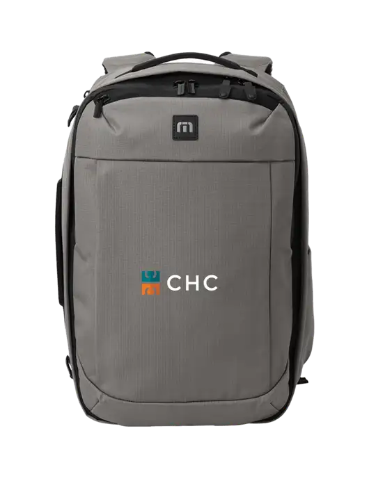 TravisMathew Medium Grey Convertible Backpack w/CHC Logo