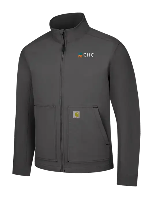 Carhartt Dark Grey Super Dux Soft Shell Jacket w/CHC Logo