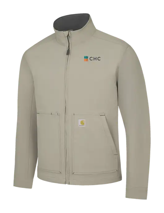 Carhartt Light  Grey Super Dux Soft Shell Jacket w/CHC Logo