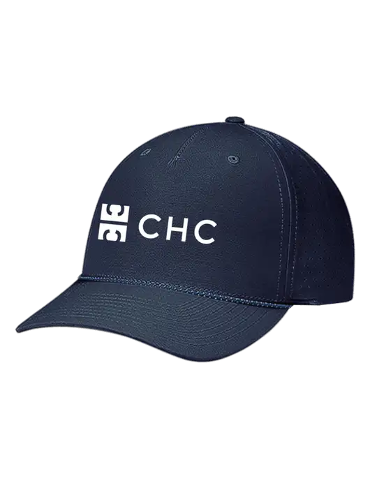 Richardson Laser Perf Performance Dark Navy/Navy-Grey-Blue Rope Cap w/CHC Logo