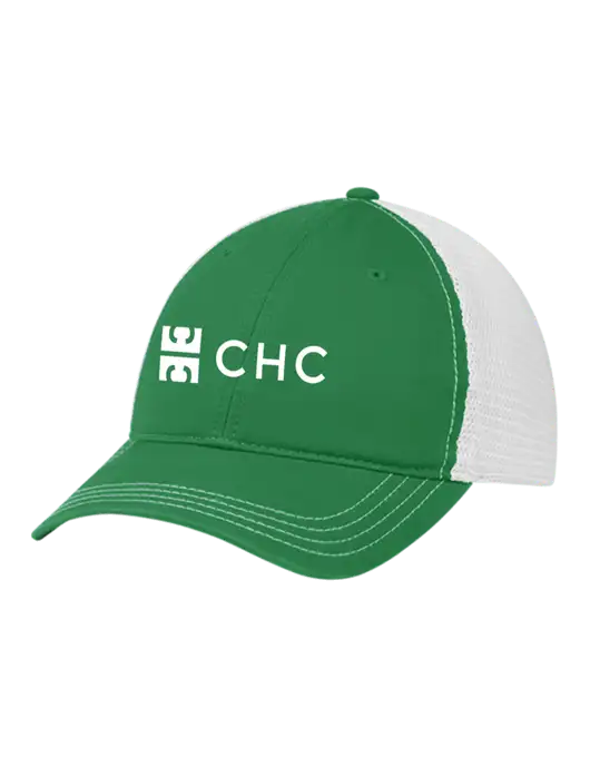 Richardson 111 Garment Washed Trucker Cap Kelly w/White Mesh w/CHC Logo