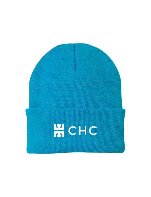 Sapphire Blue Knit Cap w/CHC Logo