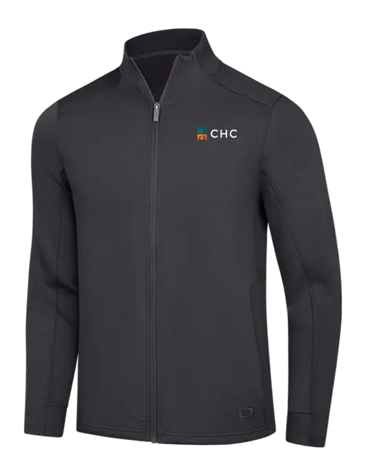 OGIO Dark Grey Transcend Full-Zip w/CHC Logo
