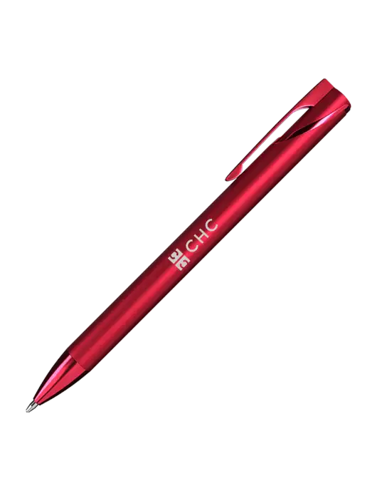 Red HyperNova Ballpoint Pen - Black Ink w/CHC Logo