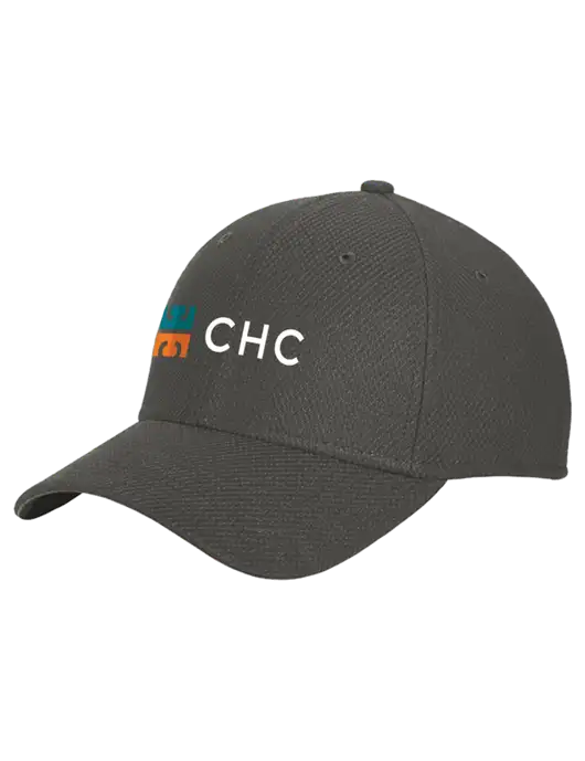 New Era Diamond Era Very Dark Grey Stretch Cap w/CHC Logo