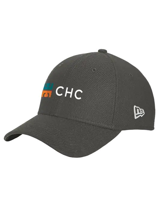 New Era Diamond Era Very Dark Grey Stretch Cap w/CHC Logo