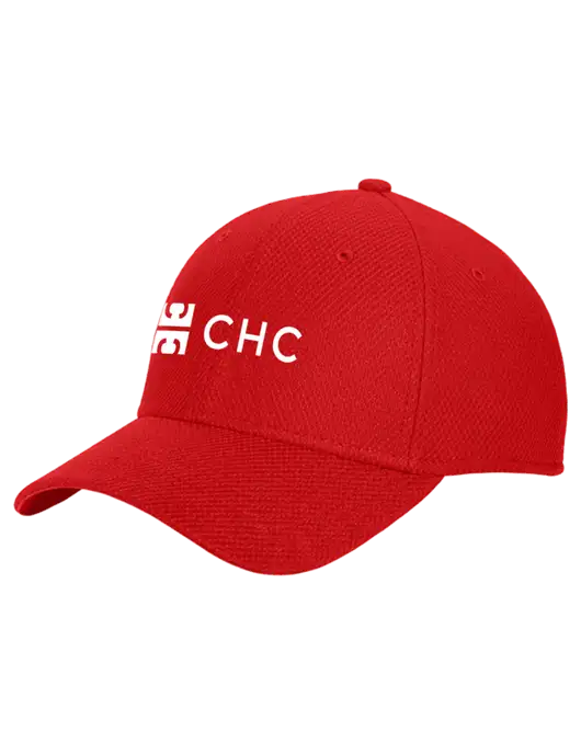 New Era Diamond Era Red Stretch Cap w/CHC Logo