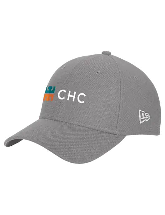 New Era Diamond Era Medium Grey Stretch Cap w/CHC Logo