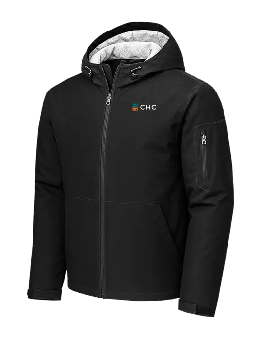 Waterproof Insulated Black Jacket w/CHC Logo