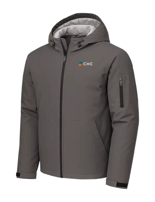 Waterproof Insulated Dark Grey Jacket w/CHC Logo