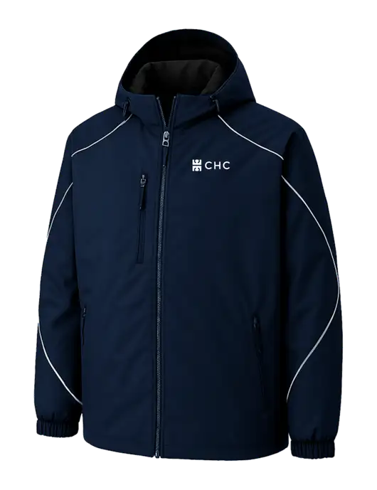 Angle 3-In-1 Dark Navy Jacket with Bonded Fleece Liner w/CHC Logo, CHC Logo