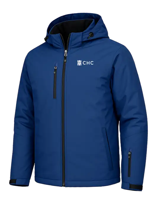 Cold Weather Vortex Royal/ Black Waterproof 3-in-1 Jacket with Detachable Hood w/CHC Logo, CHC Logo