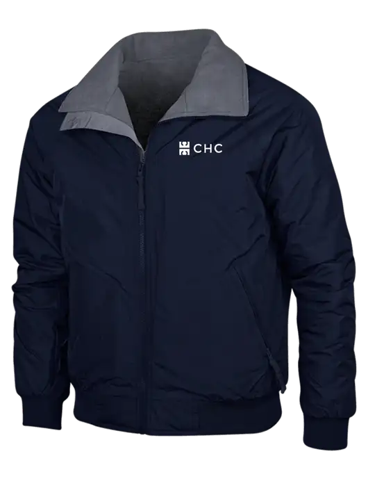 Navy/Heather Grey Classic Challenger Jacket w/CHC Logo