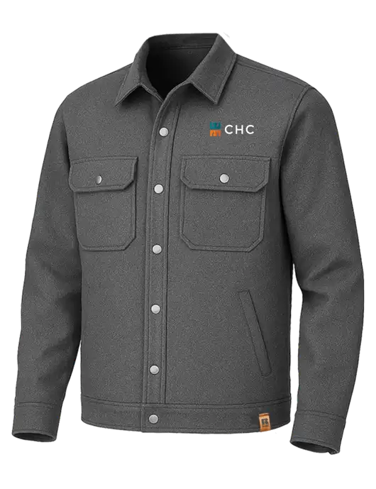 Russell Outdoors Dark Grey Heather Basin Jacket w/CHC Logo